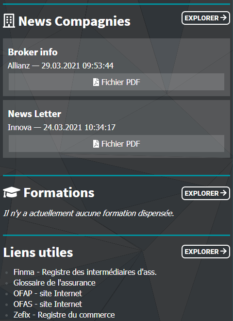 Informations utiles